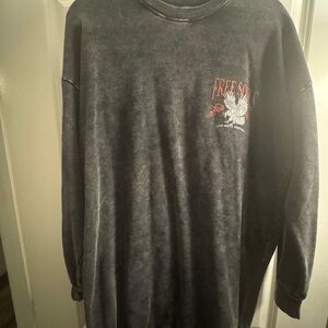 Fashion Nova Charcoal Sweatshirt